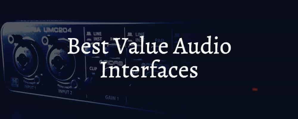 Feature image Best Value Audio Interfaces